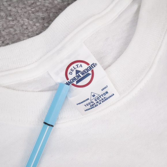 VTG 90s Praise the Lord Jesus Angels Medium White Short Sleeve T-Shirt - Picture 8 of 9